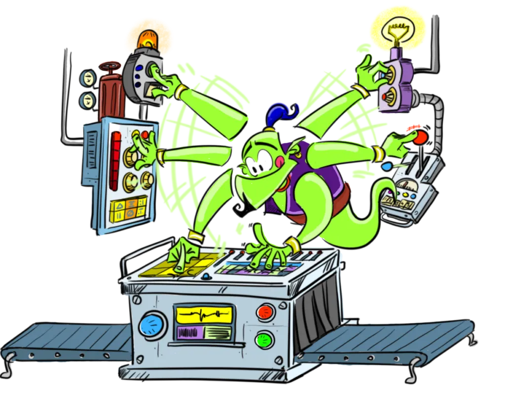 El genio de LearningML construyendo el modelo de IA