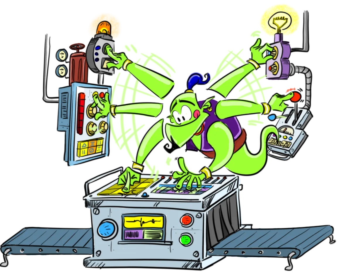 El genio de LearningML construyendo el modelo de IA