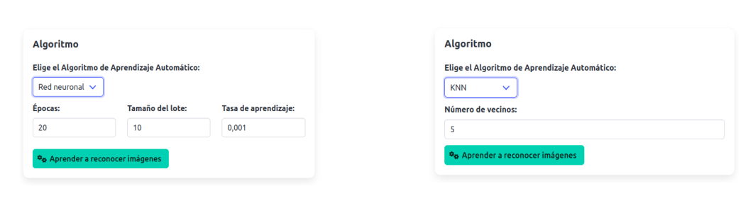 Selección de algoritmo e hiperparámetros