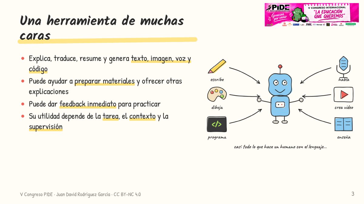 Una herramienta de muchas caras