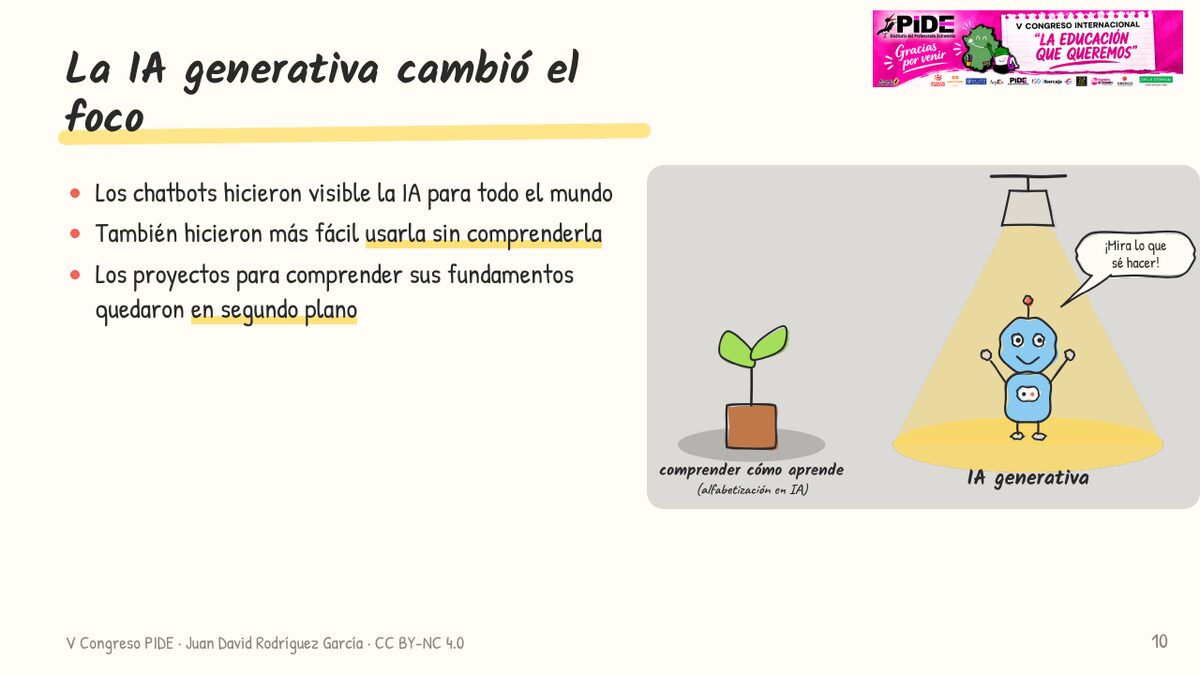 La IA generativa cambió el foco